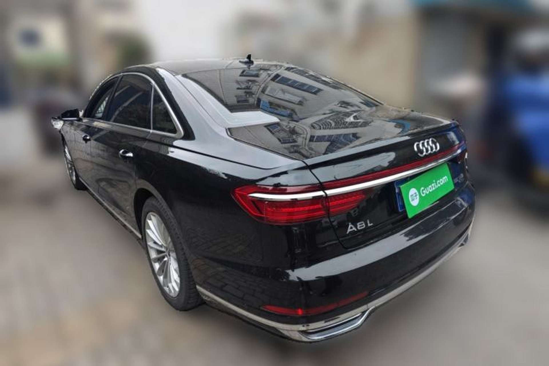Used Audi A8 2018 A8L 55 TFSI quattro Launch Edition Elite Model Rear Left 45 Deg