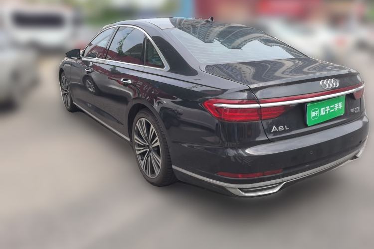 Used Audi A8 2018 A8L 55 TFSI quattro Launch Edition Elite Model Rear Left 45 Deg