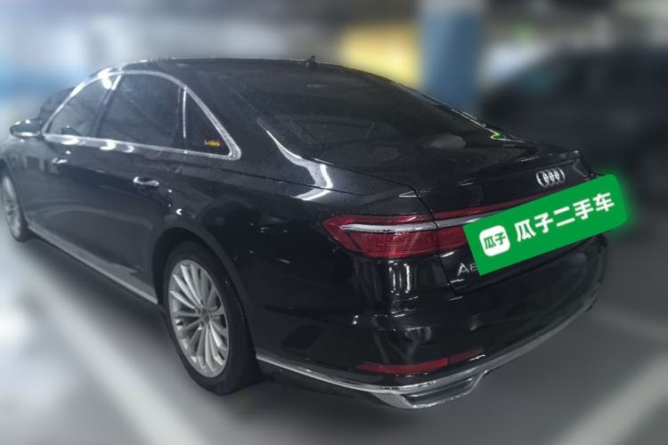 Used Audi A8 2018 A8L 55 TFSI quattro Launch Edition Elite Model Rear Left 45 Deg