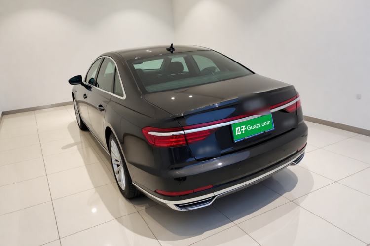 Used Audi A8 2018 A8L 55 TFSI quattro Launch Edition Elite Model Rear Left 45 Deg