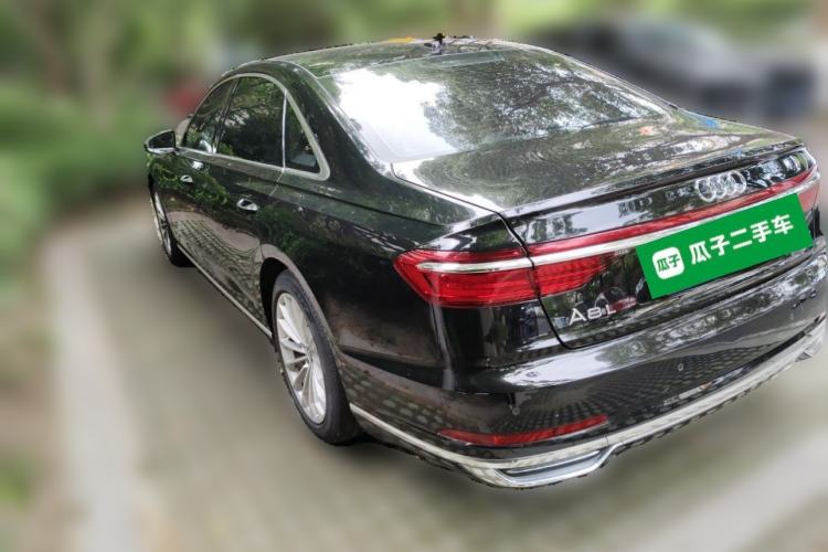 Used Audi A8 2018 A8L 55 TFSI quattro Launch Edition Elite Model Rear Left 45 Deg