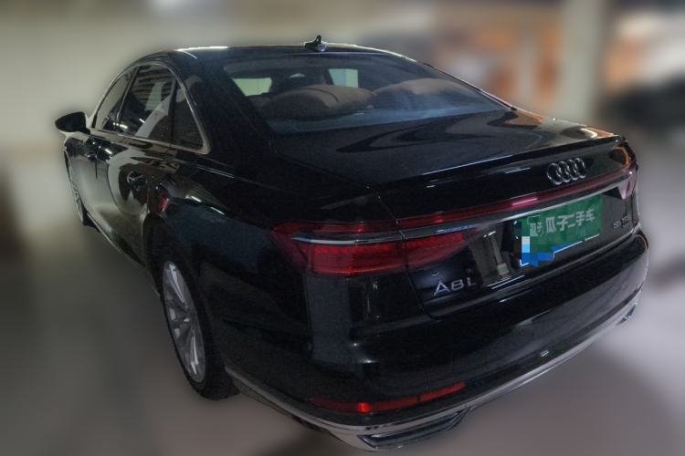 Used Audi A8 2018 A8L 55 TFSI quattro Launch Edition Elite Model Rear Left 45 Deg