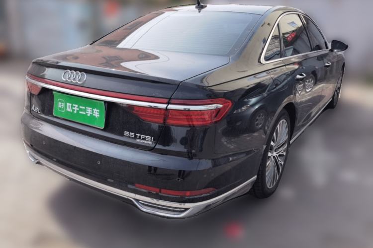 Used Audi A8 2018 A8L 55 TFSI quattro Launch Edition Prestige Model Rear Right 45 Deg