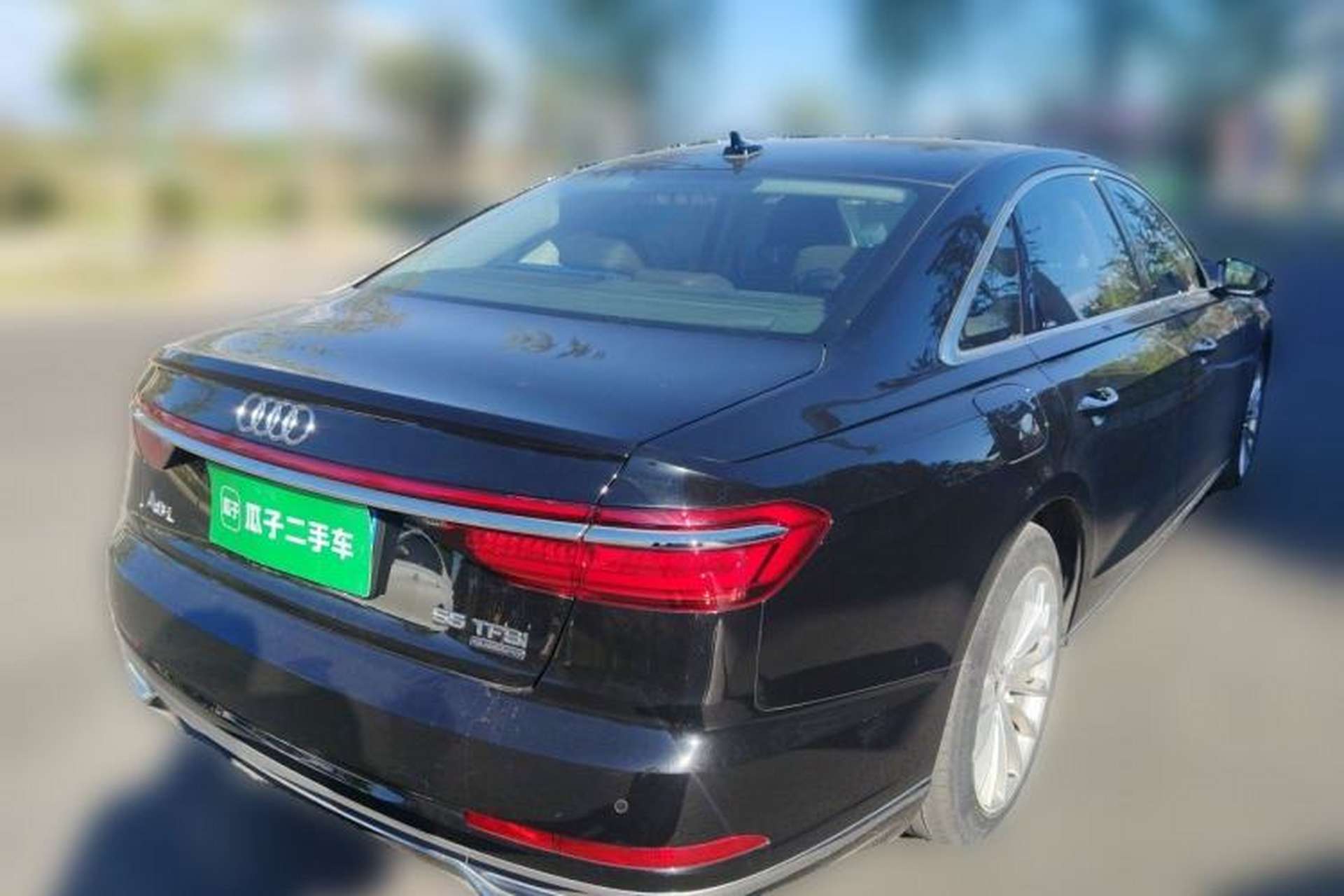 Used Audi A8 2018 A8L 55 TFSI quattro Launch Edition Elite Model Rear Right 45 Deg
