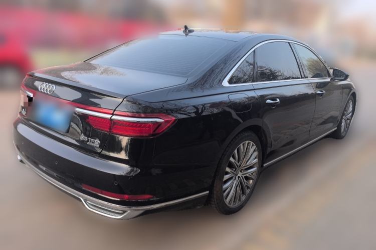 Used Audi A8 2018 A8L 55 TFSI quattro Launch Edition Elite Model Rear Right 45 Deg