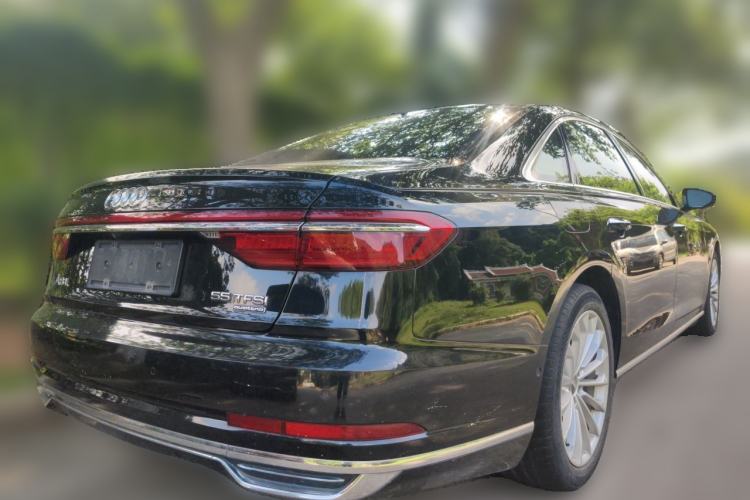 Used Audi A8 2018 A8L 55 TFSI quattro Launch Edition Prestige Model Rear Right 45 Deg