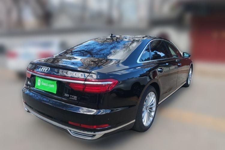 Used Audi A8 2018 A8L 55 TFSI quattro Launch Edition Elite Model Rear Right 45 Deg
