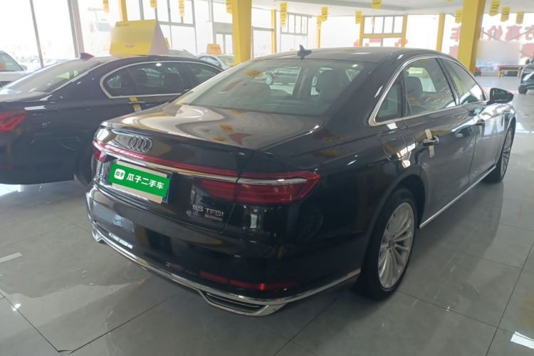 Used Audi A8 2018 A8L 55 TFSI quattro Launch Edition Elite Model Rear Right 45 Deg