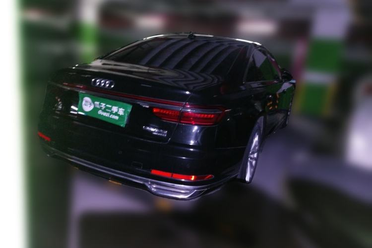Used Audi A8 2018 A8L 55 TFSI quattro Launch Edition Elite Model Rear Right 45 Deg