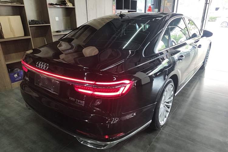 Used Audi A8 2018 A8L 55 TFSI quattro Launch Edition Prestige Model Rear Right 45 Deg