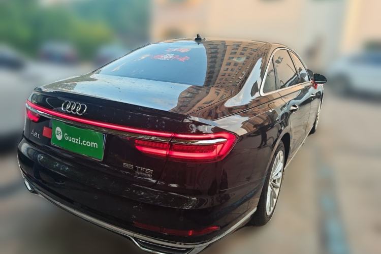 Used Audi A8 2018 A8L 55 TFSI quattro Launch Edition Elite Model Rear Right 45 Deg