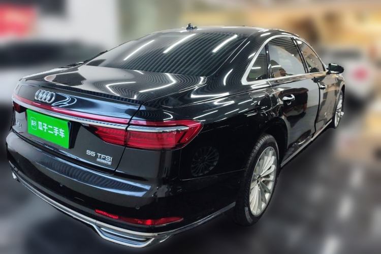 Used Audi A8 2018 A8L 55 TFSI quattro Launch Edition Elite Model Rear Right 45 Deg