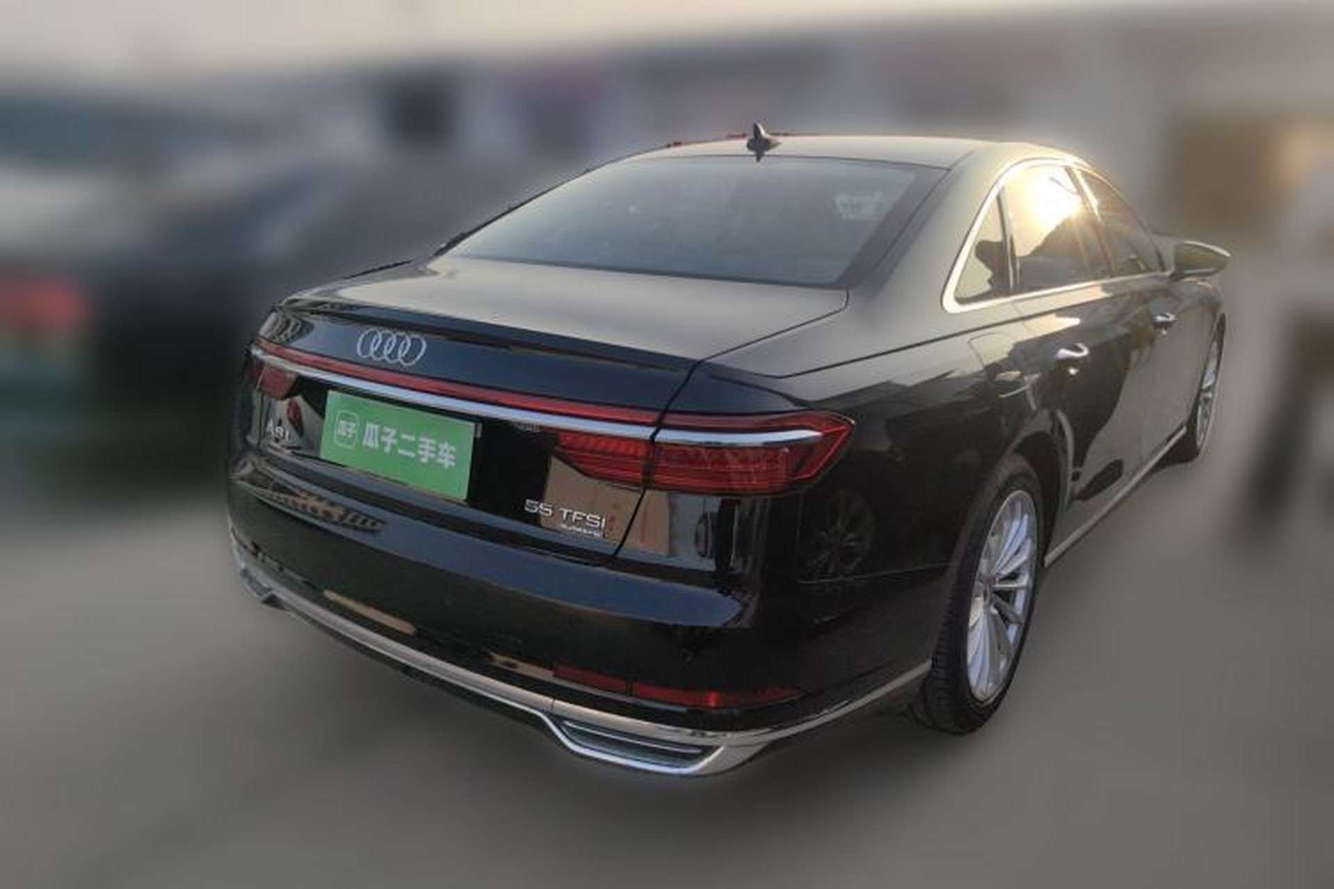 Used Audi A8 2018 A8L 55 TFSI quattro Launch Edition Elite Model Rear Right 45 Deg