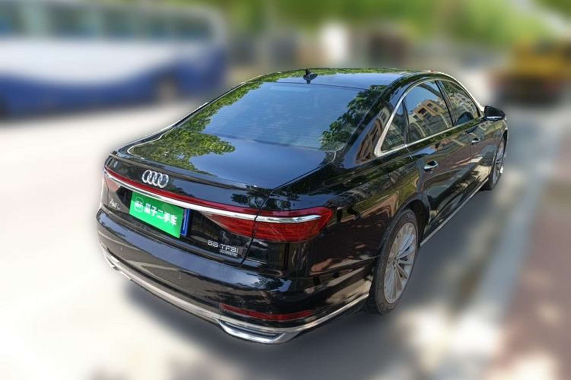 Used Audi A8 2018 A8L 55 TFSI quattro Launch Edition Prestige Model Rear Right 45 Deg