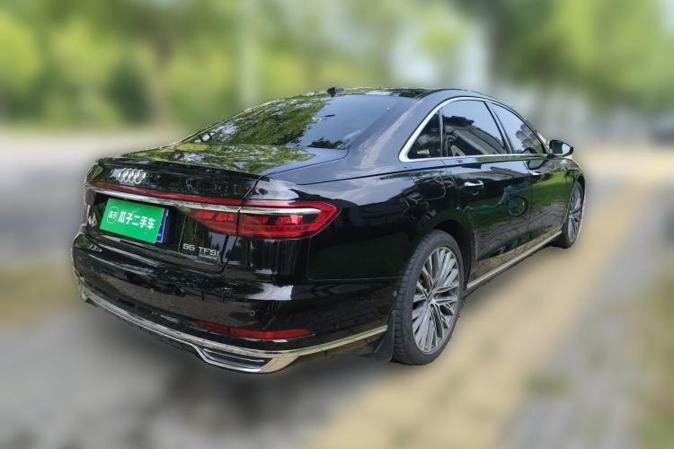 Used Audi A8 2018 A8L 55 TFSI quattro Luxury Edition Rear Right 45 Deg
