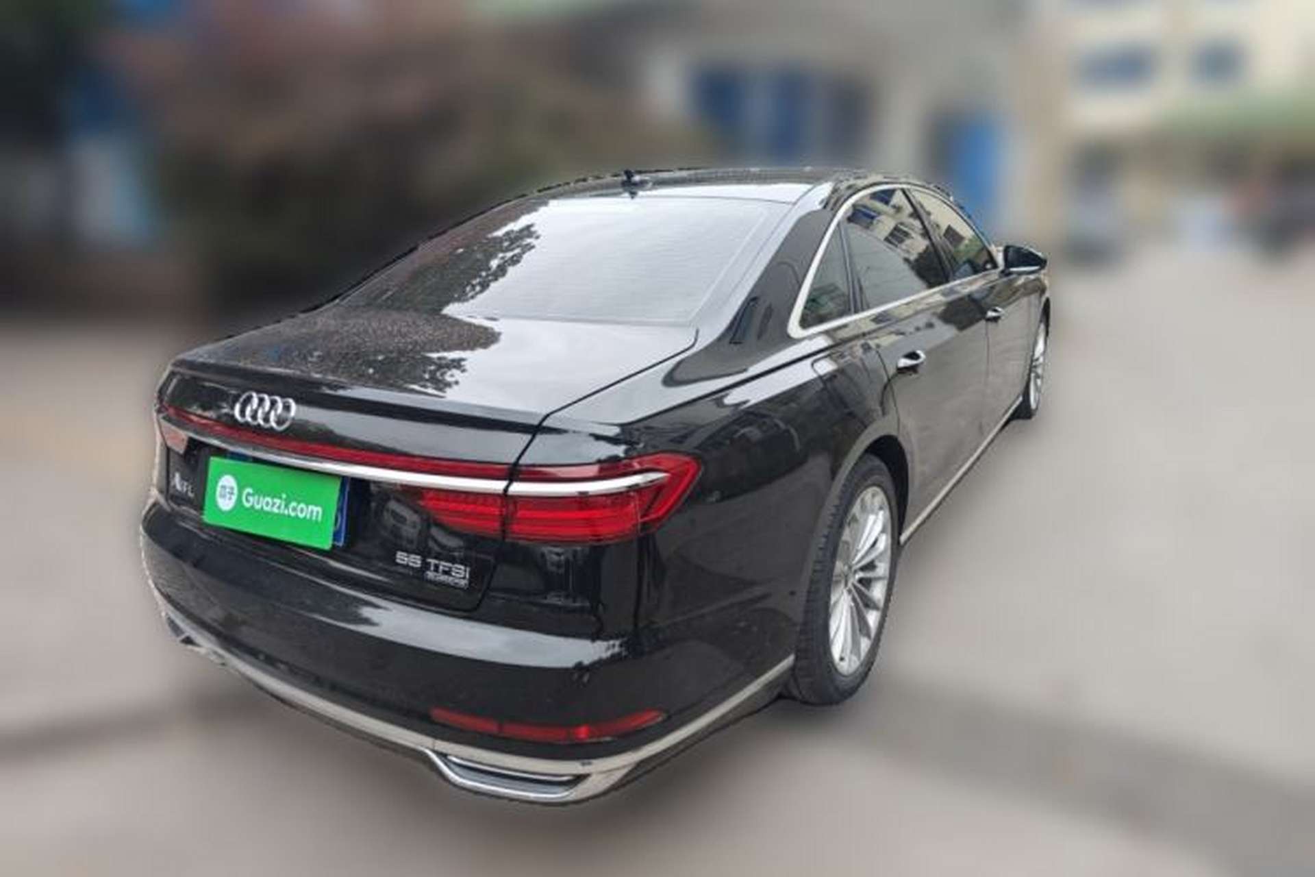 Used Audi A8 2018 A8L 55 TFSI quattro Launch Edition Elite Model Rear Right 45 Deg