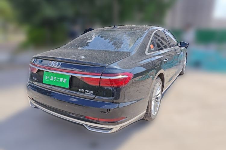 Used Audi A8 2018 A8L 55 TFSI quattro Launch Edition Prestige Model Rear Right 45 Deg
