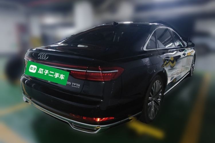 Used Audi A8 2018 A8L 55 TFSI quattro Luxury Edition Rear Right 45 Deg