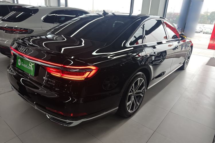 Used Audi A8 2018 A8L 55 TFSI quattro Launch Edition Prestige Model Rear Right 45 Deg