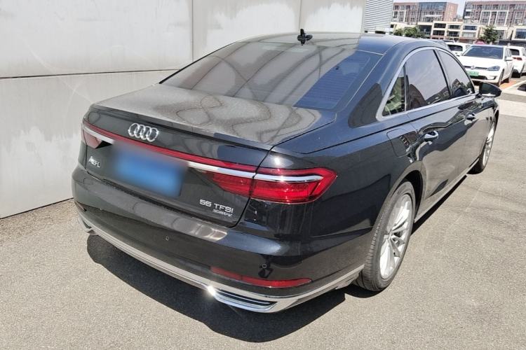 Used Audi A8 2018 A8L 55 TFSI quattro Launch Edition Elite Model Rear Right 45 Deg