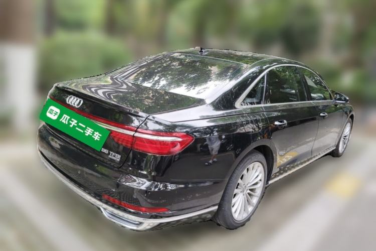 Used Audi A8 2018 A8L 55 TFSI quattro Launch Edition Elite Model Rear Right 45 Deg