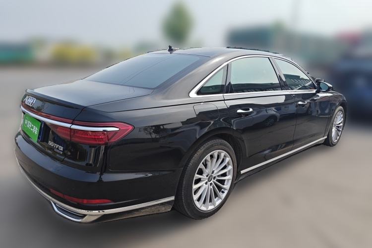 Used Audi A8 2018 A8L 55 TFSI quattro Launch Edition Elite Model Rear Right 45 Deg