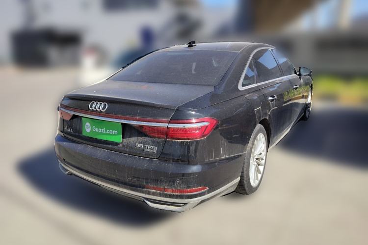 Used Audi A8 2018 A8L 55 TFSI quattro Launch Edition Elite Model Rear Right 45 Deg