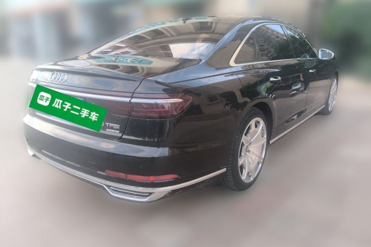 Used Audi A8 2018 A8L 55 TFSI quattro Launch Edition Elite Model Rear Right 45 Deg