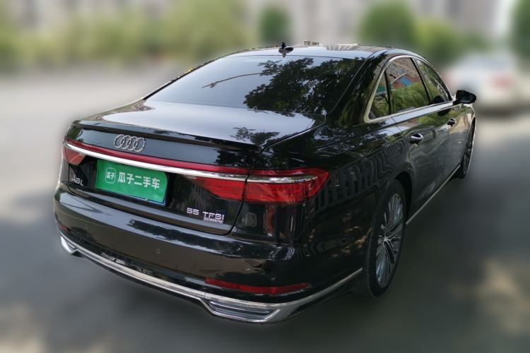 Used Audi A8 2018 A8L 55 TFSI quattro Luxury Edition Rear Right 45 Deg