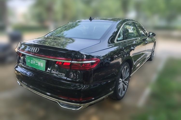 Used Audi A8 2018 A8L 55 TFSI quattro Prestige Edition Rear Right 45 Deg