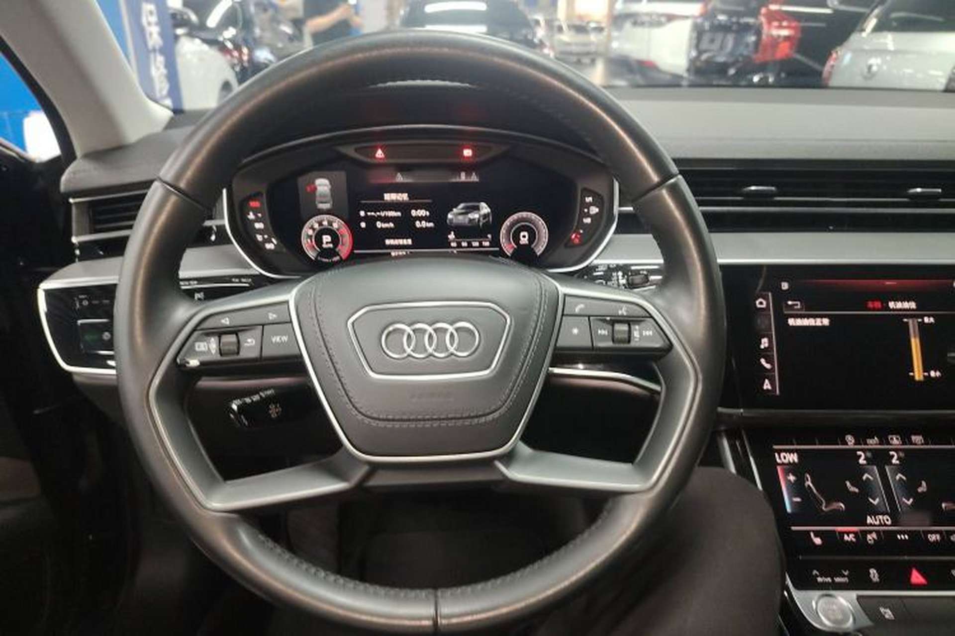 Used Audi A8 2018 A8L 55 TFSI quattro Launch Edition Elite Model Steering Wheel