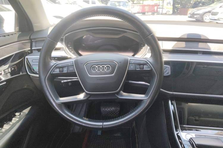 Used Audi A8 2018 A8L 55 TFSI quattro Launch Edition Elite Model Steering Wheel