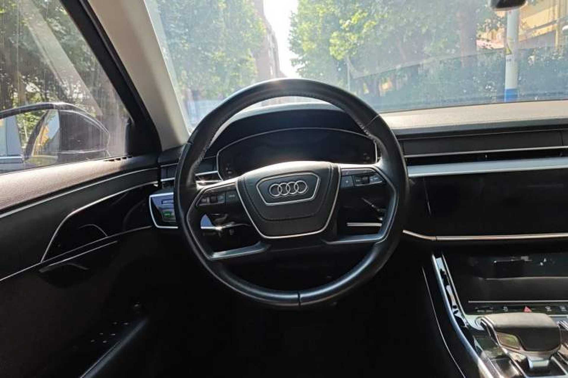 Used Audi A8 2018 A8L 55 TFSI quattro Launch Edition Elite Model Steering Wheel