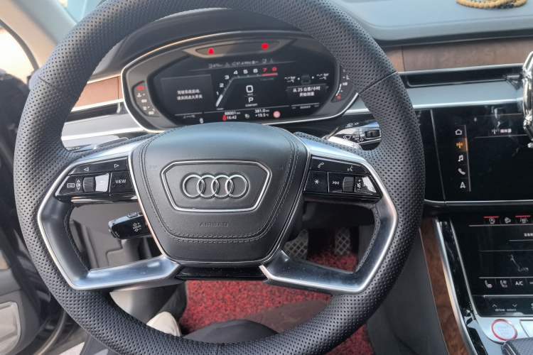 Used Audi A8 2018 A8L 55 TFSI quattro Launch Edition Elite Model Steering Wheel