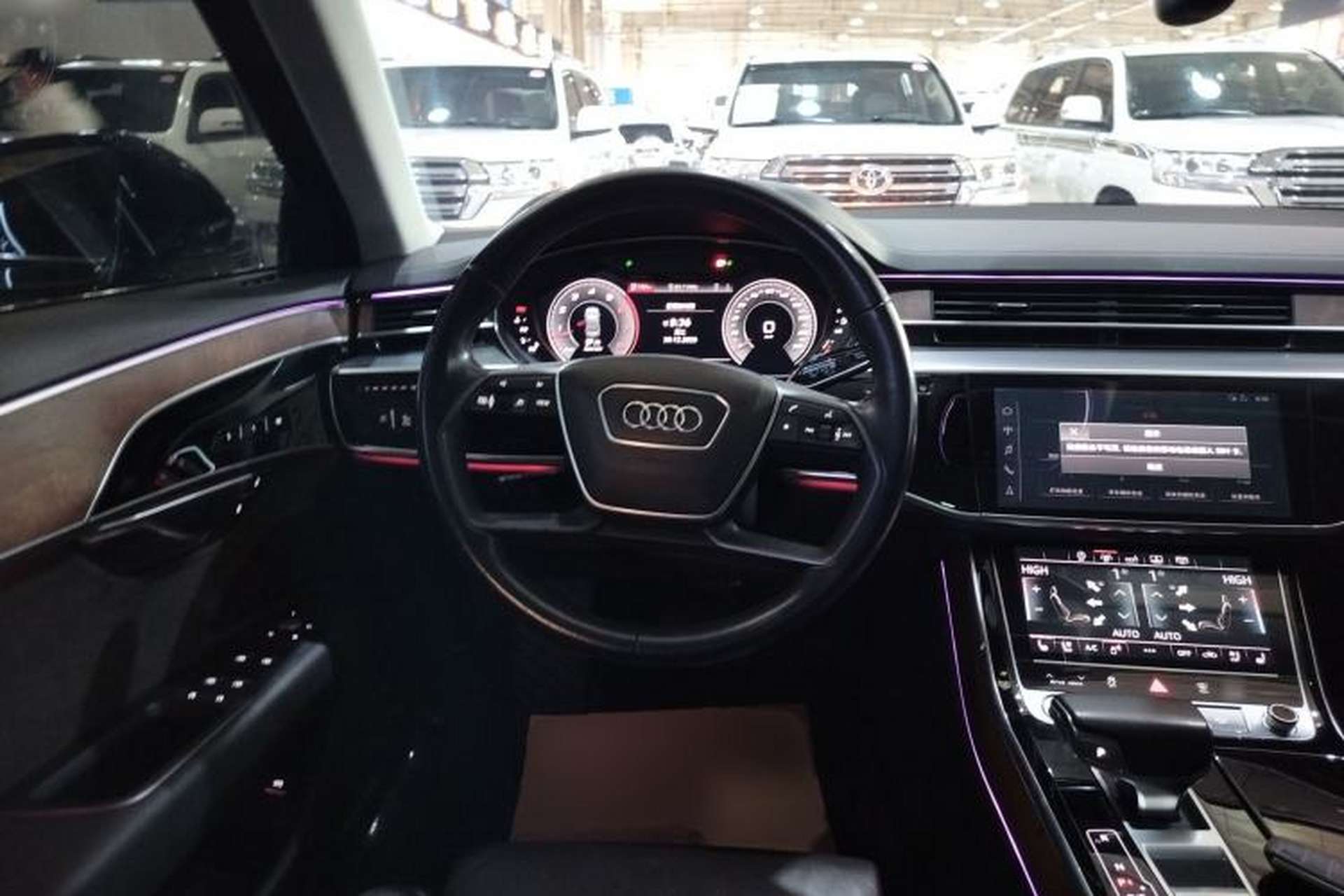Used Audi A8 2018 A8L 55 TFSI quattro Launch Edition Prestige Model Steering Wheel