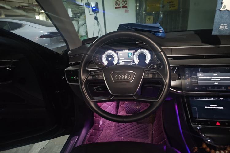 Used Audi A8 2018 A8L 55 TFSI quattro Launch Edition Elite Model Steering Wheel