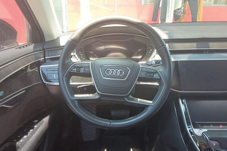 Used Audi A8 2018 A8L 55 TFSI quattro Launch Edition Elite Model Steering Wheel