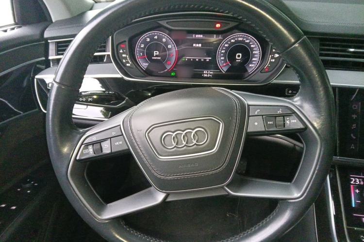 Used Audi A8 2018 A8L 55 TFSI quattro Launch Edition Elite Model Steering Wheel