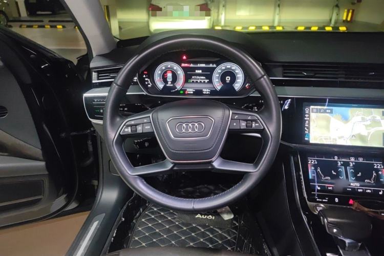 Used Audi A8 2018 A8L 55 TFSI quattro Launch Edition Elite Model Steering Wheel