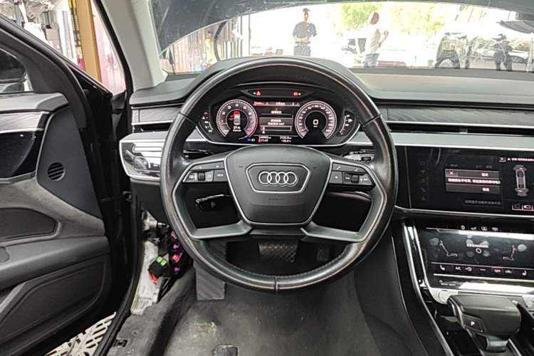 Used Audi A8 2018 A8L 55 TFSI quattro Launch Edition Elite Model Steering Wheel