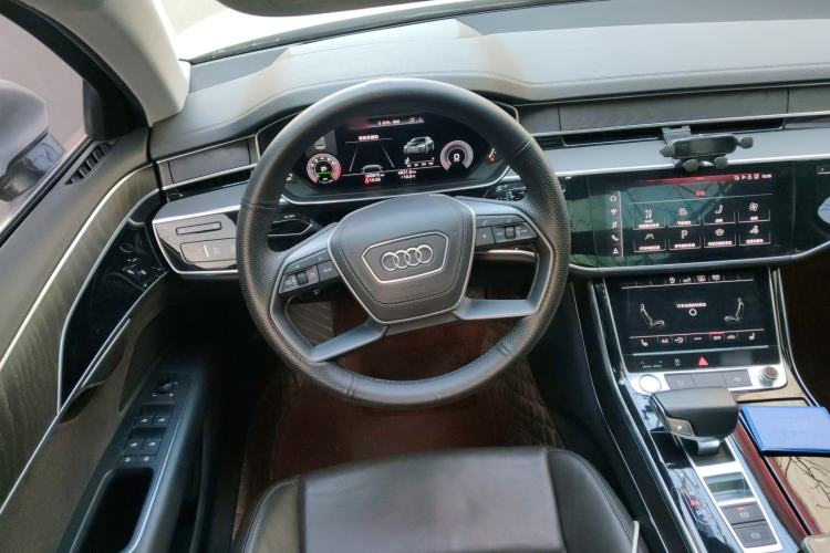 Used Audi A8 2018 A8L 55 TFSI quattro Launch Edition Elite Model Steering Wheel