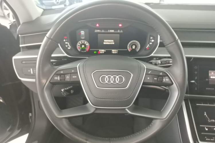 Used Audi A8 2018 A8L 55 TFSI quattro Launch Edition Elite Model Steering Wheel