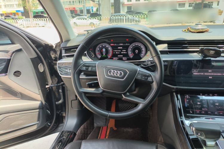 Used Audi A8 2018 A8L 55 TFSI quattro Launch Edition Elite Model Steering Wheel