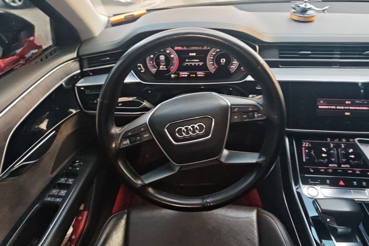 Used Audi A8 2018 A8L 55 TFSI quattro Launch Edition Elite Model Steering Wheel