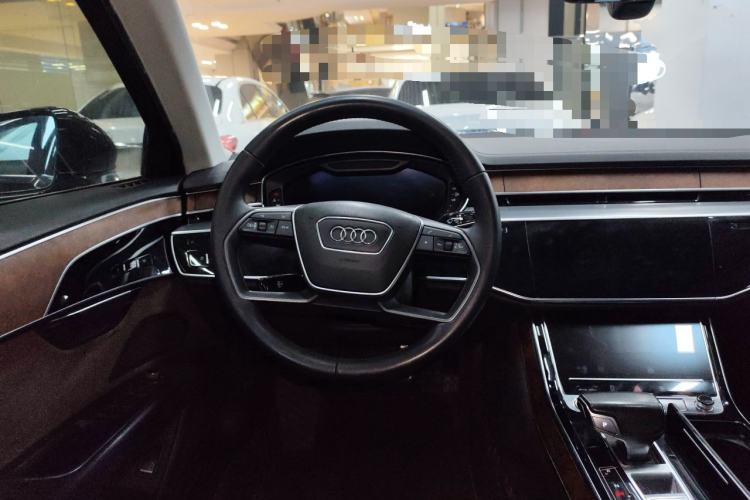 Used Audi A8 2018 A8L 55 TFSI quattro Launch Edition Elite Model Steering Wheel