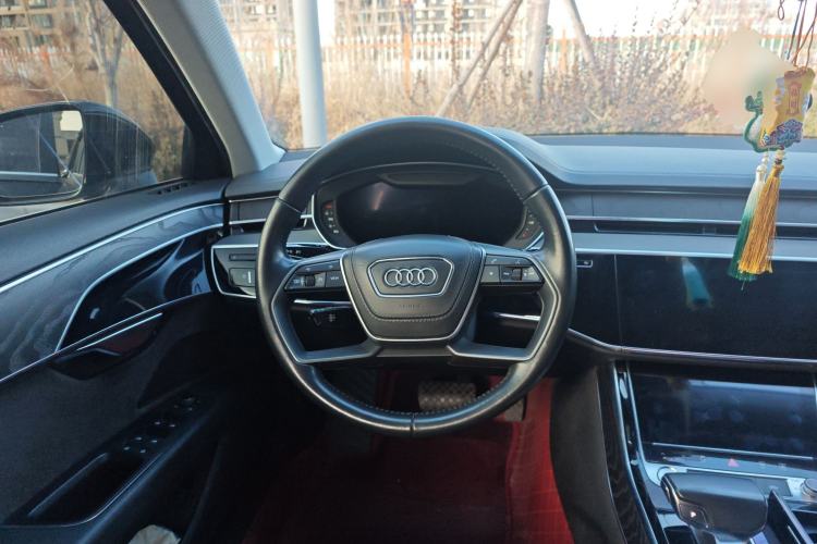 Used Audi A8 2018 A8L 55 TFSI quattro Launch Edition Elite Model Steering Wheel