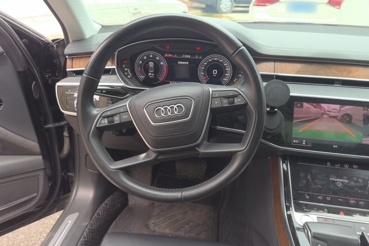Used Audi A8 2018 A8L 55 TFSI quattro Launch Edition Elite Model Steering Wheel