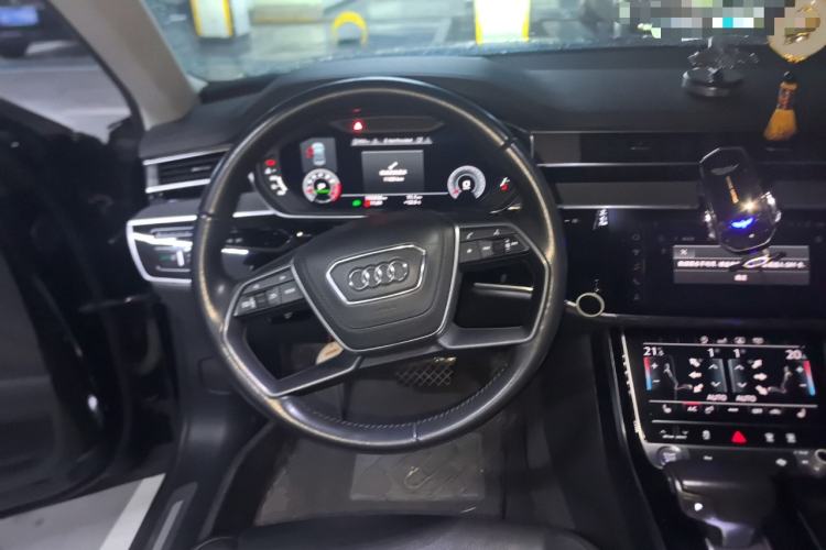 Used Audi A8 2018 A8L 55 TFSI quattro Launch Edition Elite Model Steering Wheel