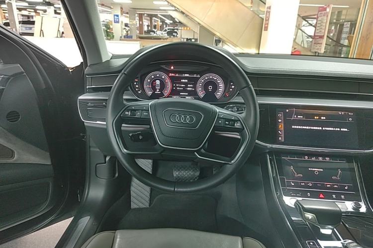 Used Audi A8 2018 A8L 55 TFSI quattro Launch Edition Elite Model Steering Wheel
