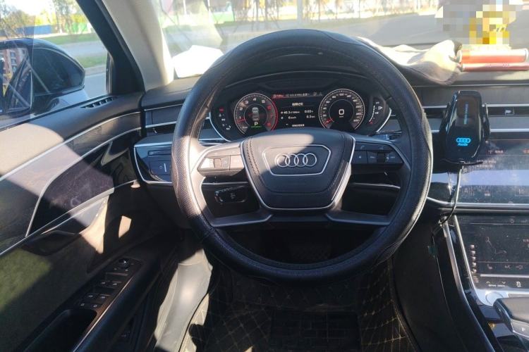 Used Audi A8 2018 A8L 55 TFSI quattro Launch Edition Elite Model Steering Wheel